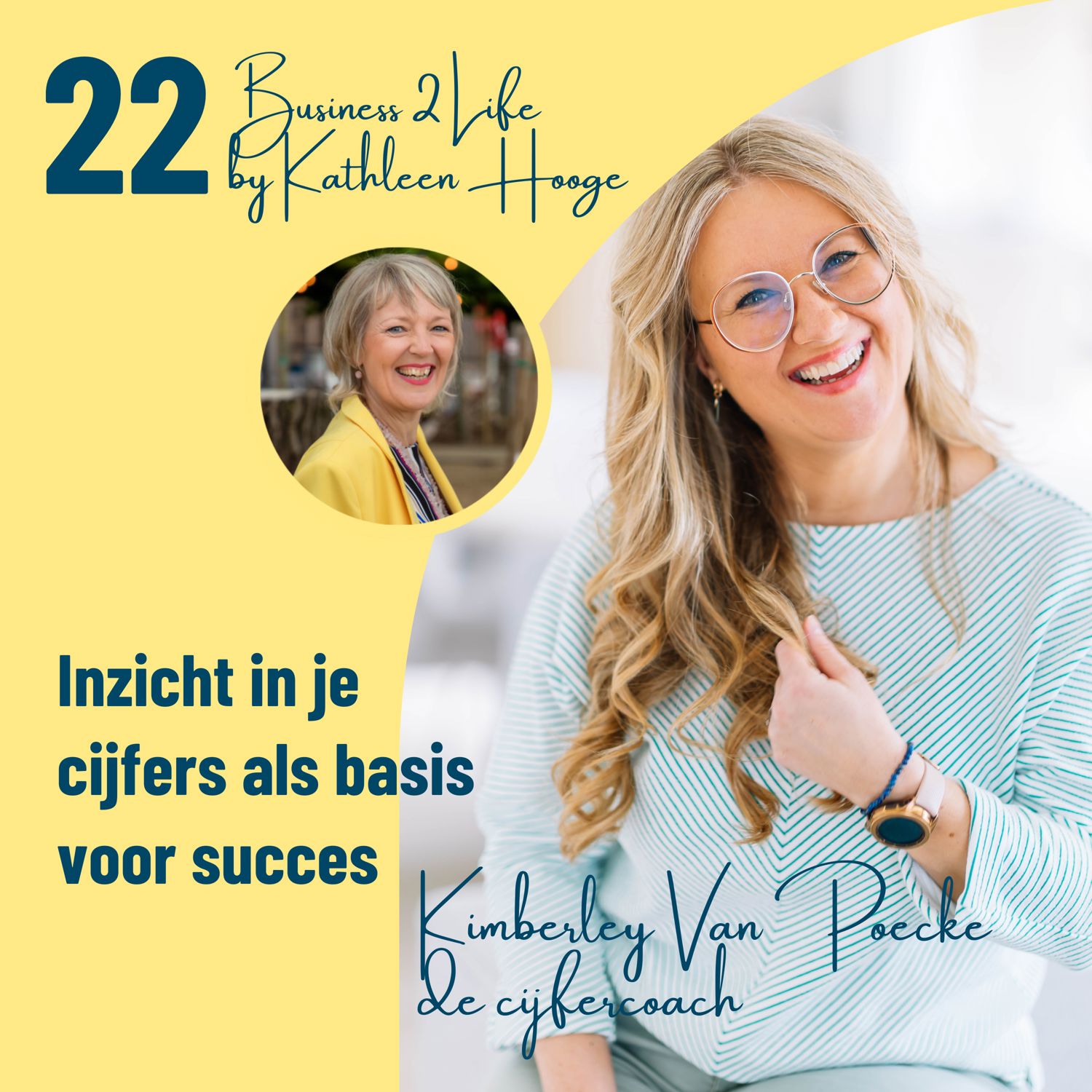 #22  Inzicht in je cijfers als basis voor succes. In gesprek met Kimberley Van Poecke, de cijfercoach Artwork